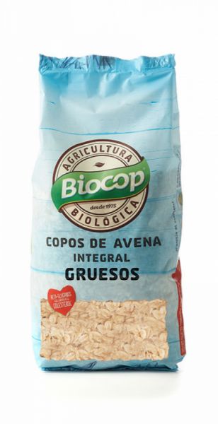 Flocons d'avoine entiers épais 500 g - BIOCOP