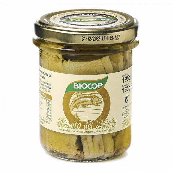 Filetes de Atum Branco 175 g - BIOCOP