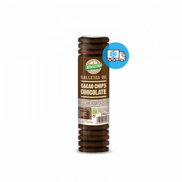 Biscotto Al Cacao Al Cioccolato 250 g - BIOCOP