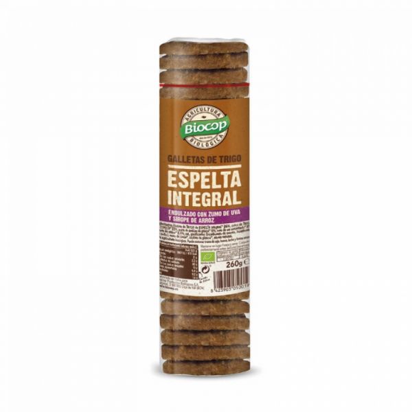 Biscoito de Espelta Integral 260 g - BIOCOP