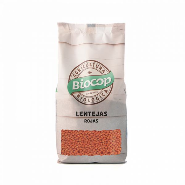 Lentilha Vermelha 500g - BIOCOP