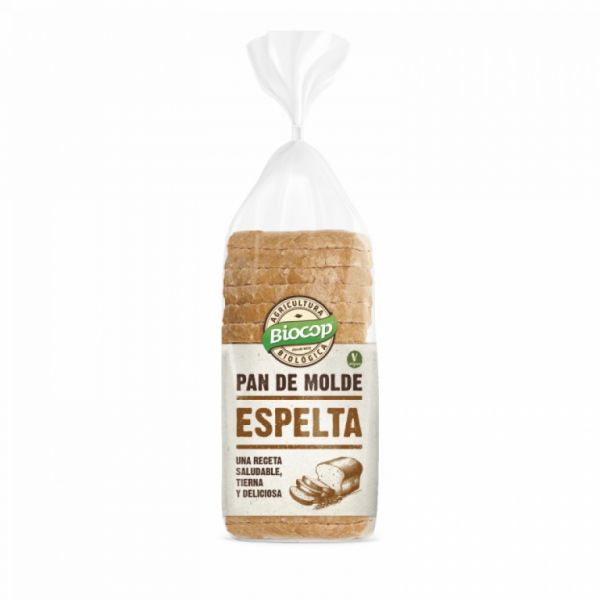 Pan Molde Blando Espelta Blanco 400 g - BIOCOP