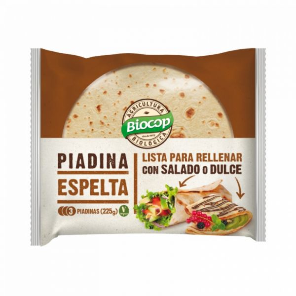 Dinkel Piadina 225 g - BIOCOP