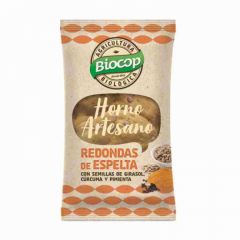 Comprar BIOCOP Pimenta Cúrcuma Espelta Redonda 50 g Por 1,49€