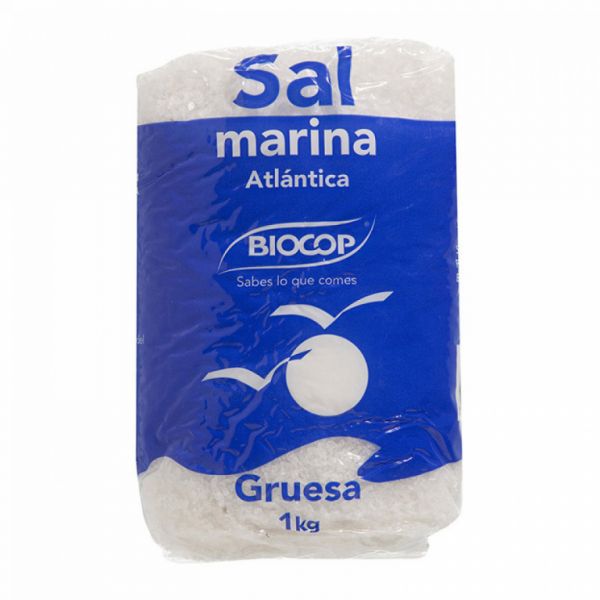 Gros Sel de Mer de l'Atlantique 1 Kg - BIOCOP