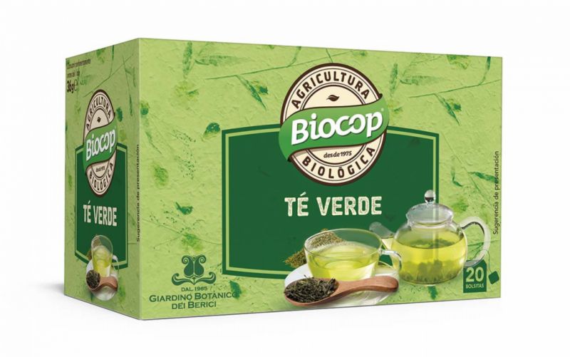 CHÁ VERDE 20 saquetas - BIOCOP