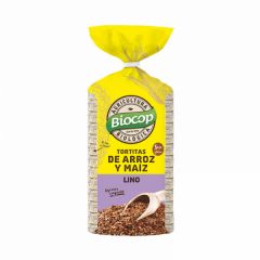 Buy BIOCOP Rice Corn Flax Pancake 200 g By 2,79€