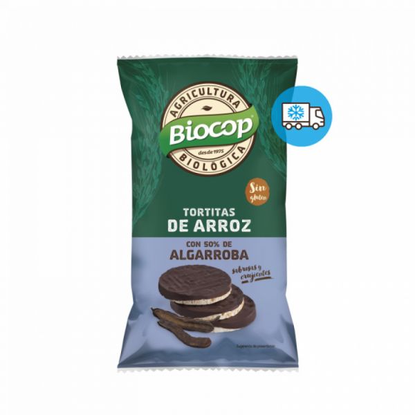 Carob Rice Pancakes 100 g - BIOCOP