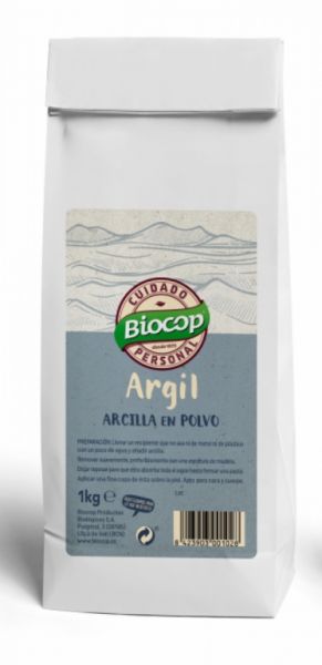 Arcilla Blanca Argil 1 Kg - BIOCOP