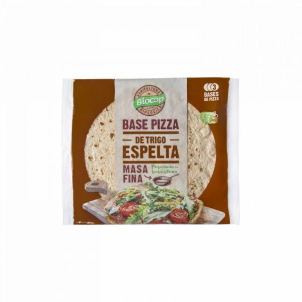 Base Pizza al Farro Pasta Sottile 390 g - BIOCOP