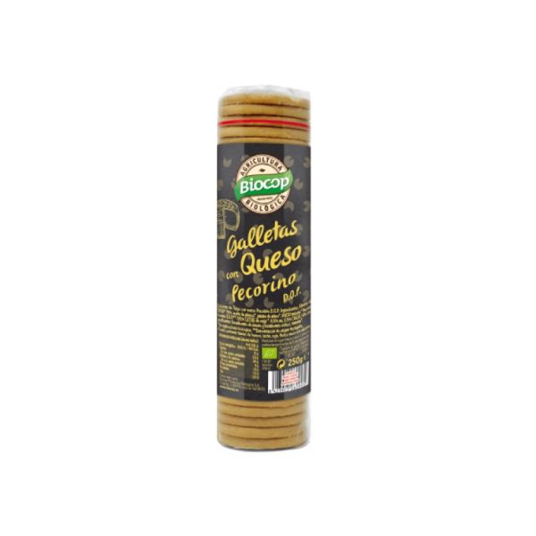 Biscoito de Queijo Pecorino 250 g - BIOCOP