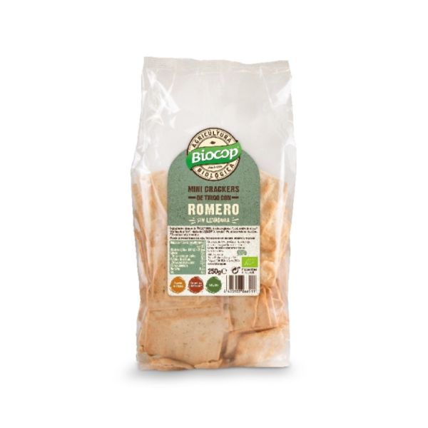 Mini Cracker Di Grano Al Rosmarino 250 g - BIOCOP