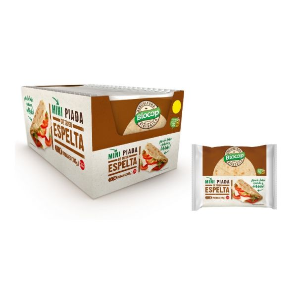 Piada Mini Farro Farro 100 g - BIOCOP