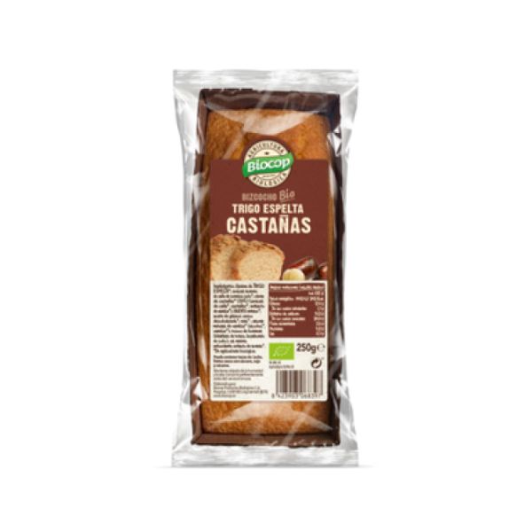 Chestnut Wheat Spelled Cake 250 g - BIOCOP