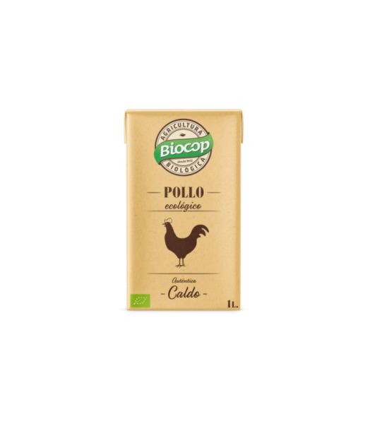 Biocop Authentic Chicken Broth 1 Liter - BIOCOP