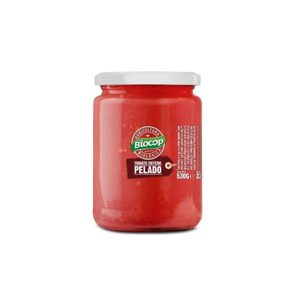 Tomate entière pelée 530 g - BIOCOP