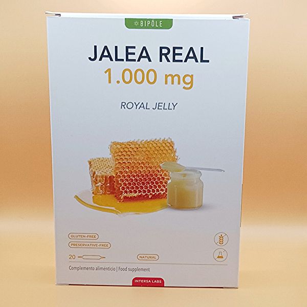 Bipole Geléia Real 1000 mg 20 ampolas - INTERSA Img 2