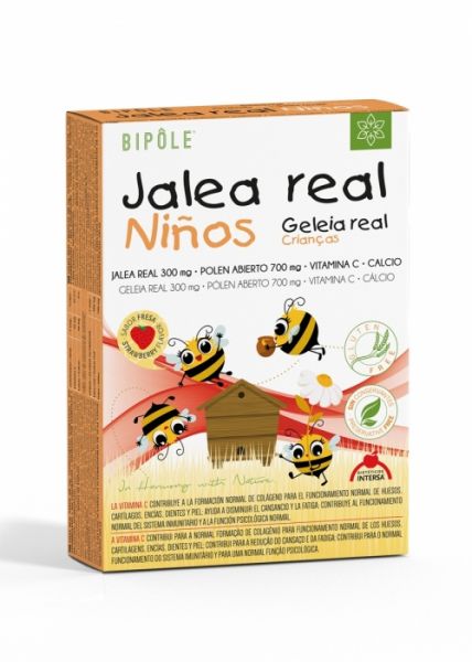 Bipole Gelée Royale Enfants 20 ampoules - INTERSA