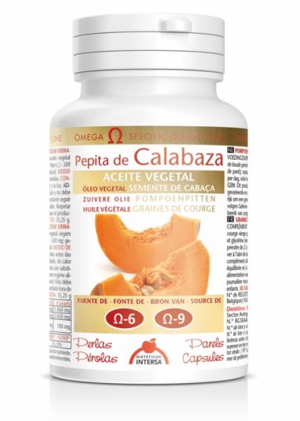 Aceite Pepita Calabaza 50 perlas - INTERSA