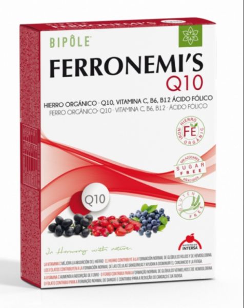 Ferronemis Q10 20 ampolas - INTERSA