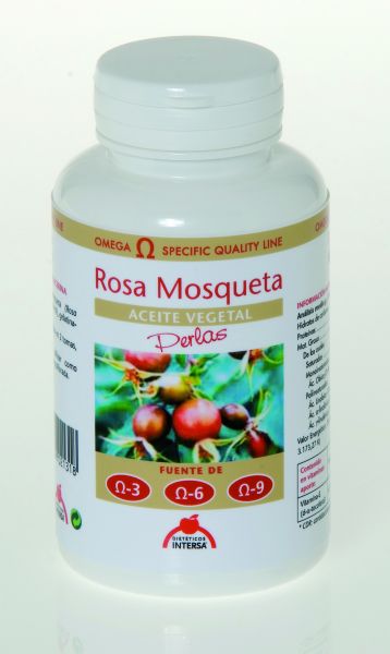 Aceite Rosa Mosqueta 100 perlas - INTERSA