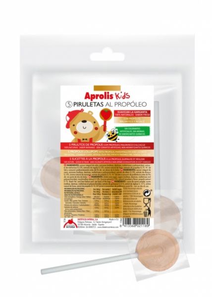 Aprolis Kids Propolis Lollipops 5 enheter