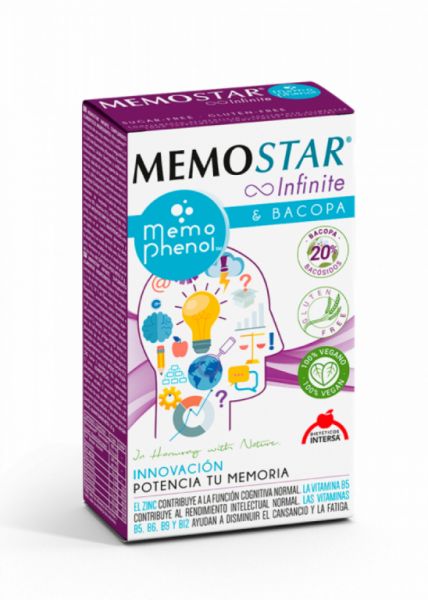 Memostar Infini 60 gélules - INTERSA