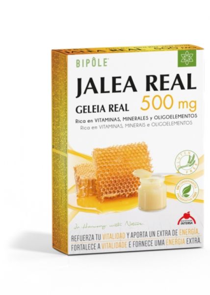 Bipole Gelea Reial 500 mg 20 butllofes - INTERSA