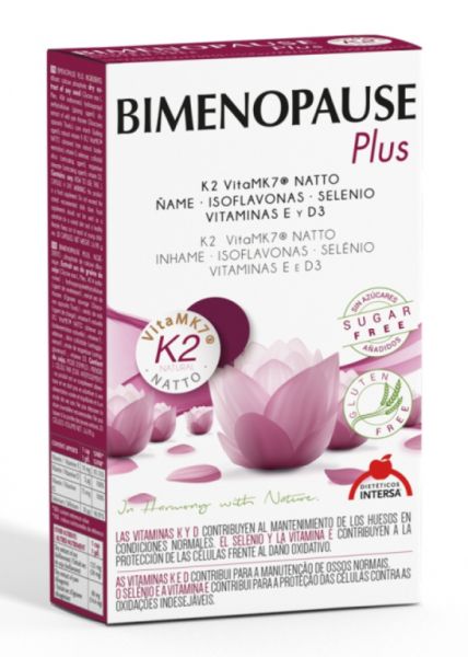 Bimenopausa Plus K2 30 cápsulas - INTERSA