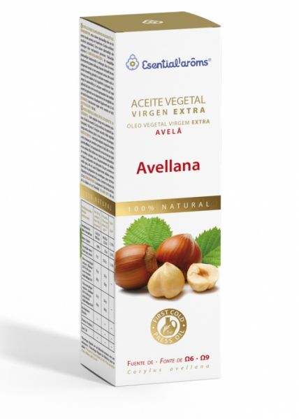 Aceite Vegetal Avellana 100 ml - ESENTIAL AROMS