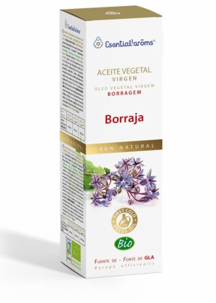 Aceite Vegetal Borraja 100 ml - ESENTIAL AROMS