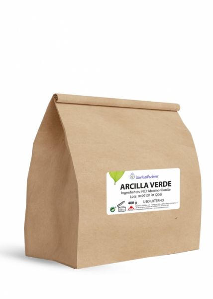 Arcilla Verde Bolsa 400 g - ESENTIAL AROMS