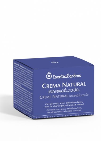 Crema Natural Personalitzada 40 g - ESENTIAL AROMS