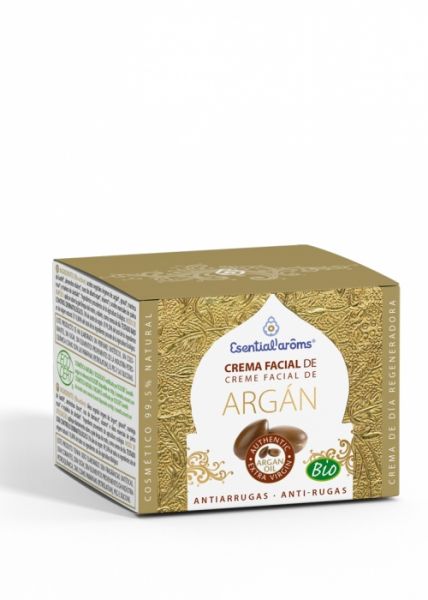 Crema Facial d'Argan Bio 50 ml - ESENTIAL AROMS