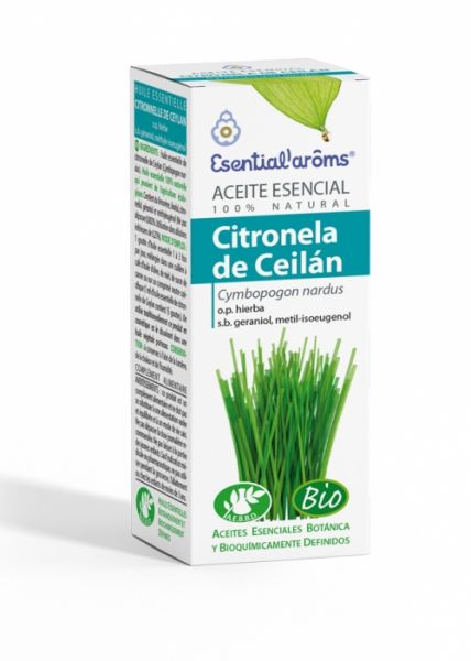 Huile Essentielle Bio de Citronnelle de Ceylan 10 ml