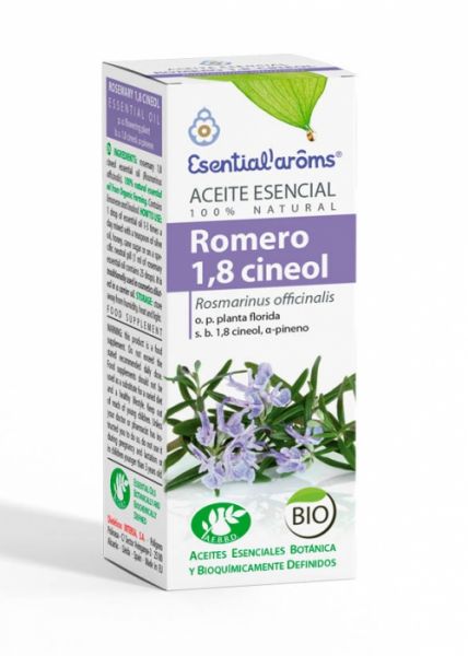 Huile Essentielle Romarin 1.8 Cinéole Bio 10 ml