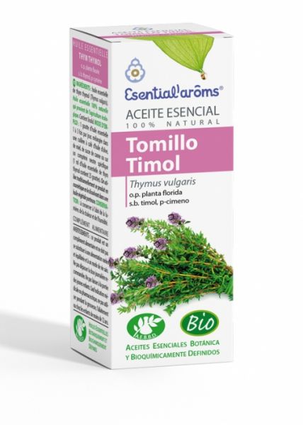 Aceite Esencial Tomillo Timol Bio 10 ml