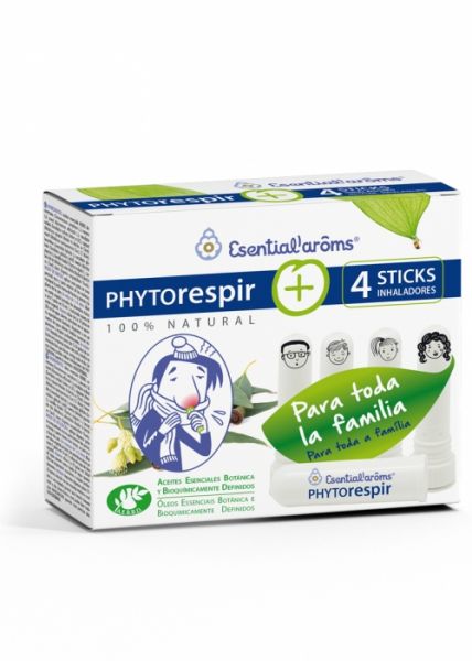 Phytorespir 30 ml e 4 inaladores em bastão