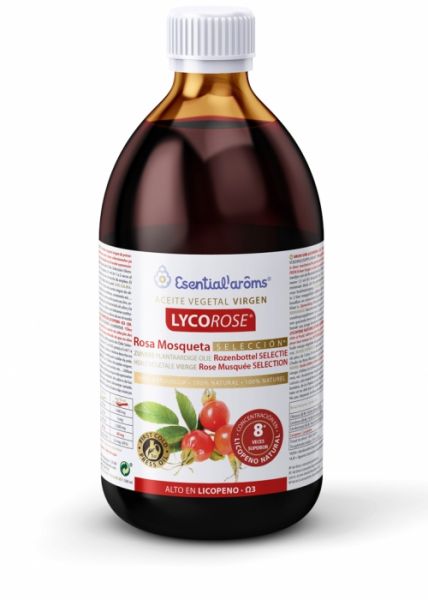 Huile Végétale de Rose Musquée Lycorose 500 ml