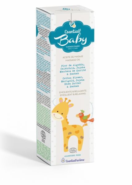 Huile de Massage Bébé 100 ml - ESENTIAL AROMS