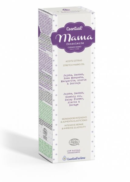 Aceite Estrías Mamá 100 ml - ESENTIAL AROMS