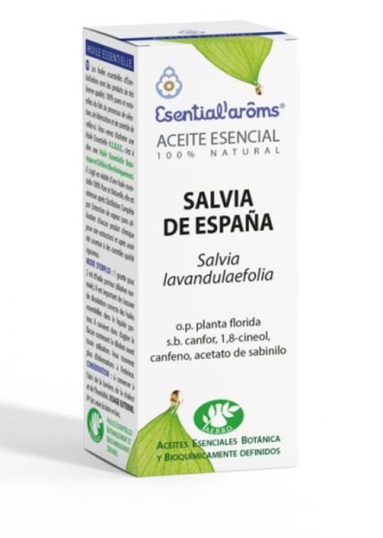 Olio essenziale di salvia dalla Spagna 10 ml