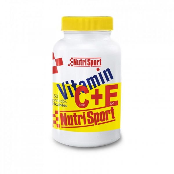 VITAMIN C + E 60 Chewable Comp - NUTRISPORT