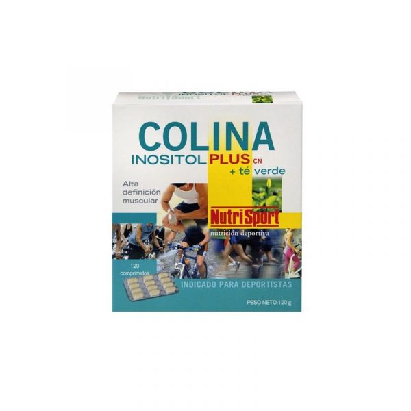 COLINA INOSITOL PLUS + CHÁ VERDE 120 Comp