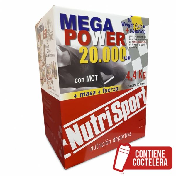 MEGAPOWER 20000 CHOCOLADE 40 Enveloppen X 110 gr