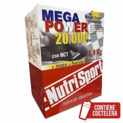 Kopen NUTRISPORT MEGAPOWER 20000 CHOCOLADE 40 Enveloppen X 110 gr Door 86,90€