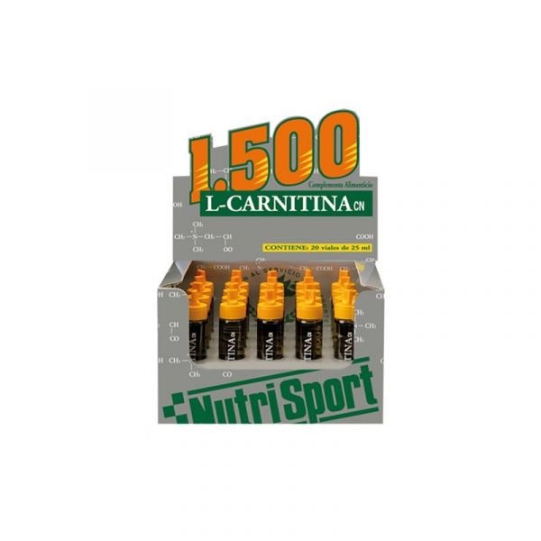 L-CARNITIN 1500 ORANGE 20 Fläschchen - NUTRISPORT