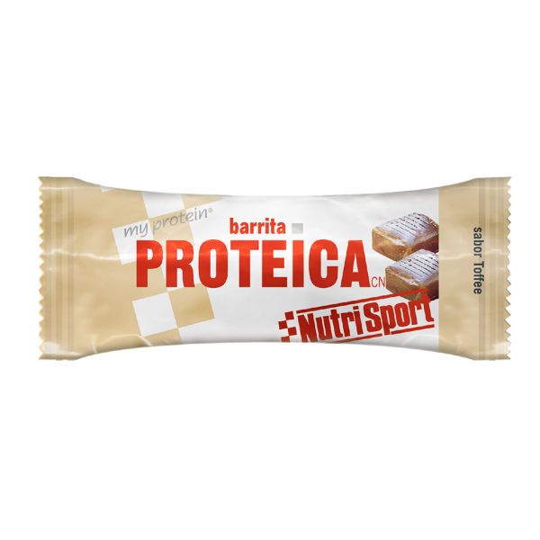 Barre protéinée au caramel - NUTRISPORT