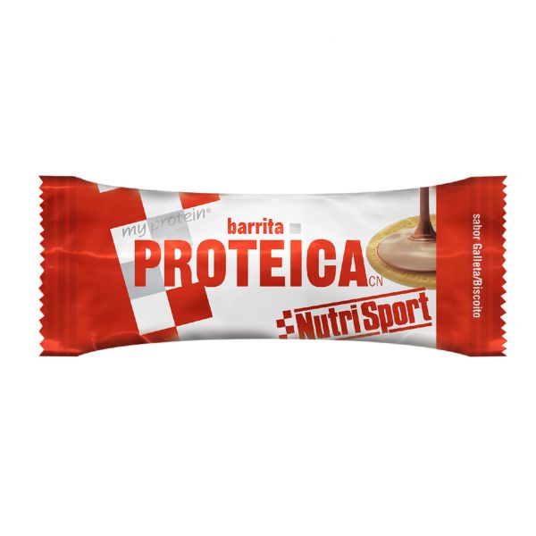 Barra de proteína de biscoito Caixa 24 unidades