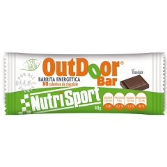 Buy NUTRISPORT Outdoor Chocolate Bar 40 g Box 20 Units By 28,00€